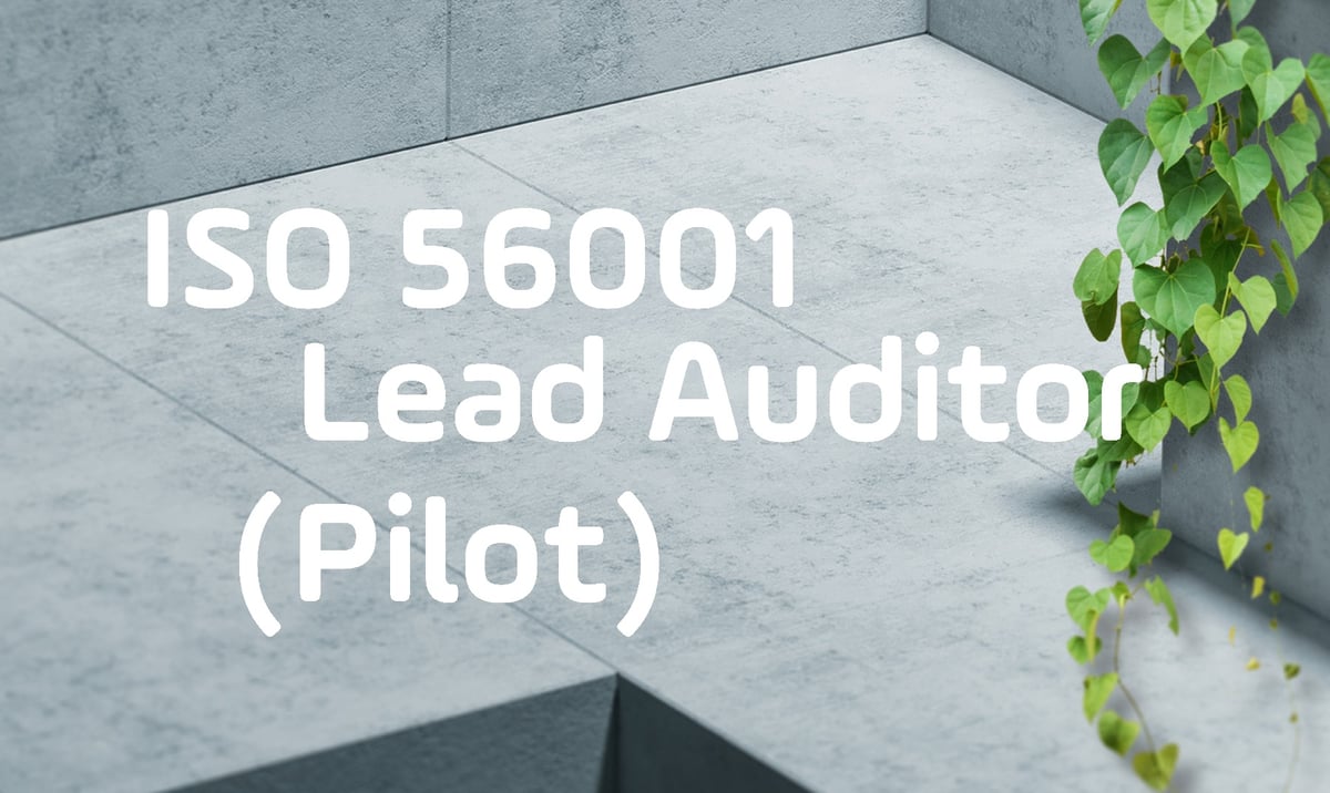 ISO 56001 Lead Auditor (pilot)